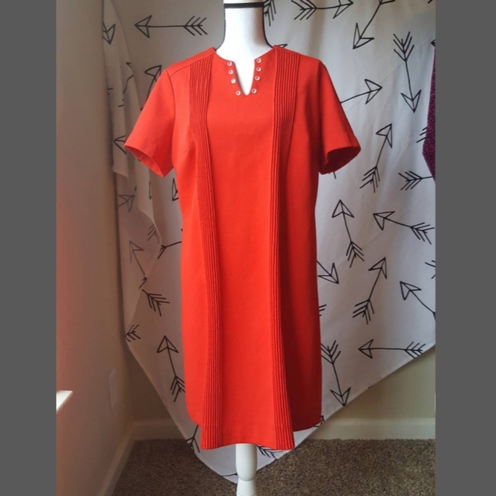 Vintage 50s/60s Dyanne of Dallas mod day dress